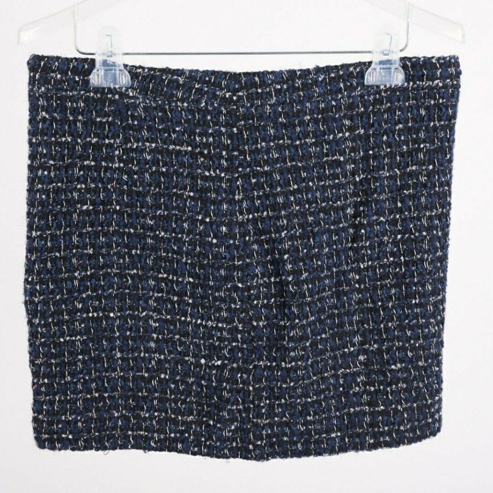 J.Crew Women's Mini Skirt Size 12 Tweed Straight
